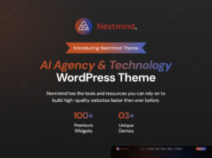 Nextmind – WordPress-Template für KI-Agentur und Technologie