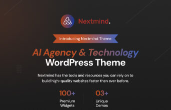 Nextmind – WordPress-Template für KI-Agentur und Technologie