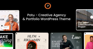 Potu – WordPress-Template für Kreativagentur und Portfolio