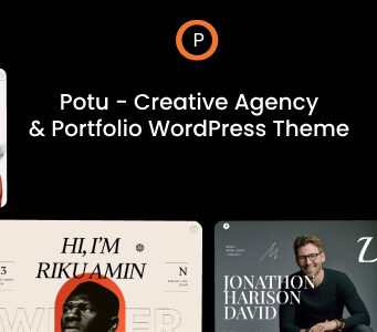Potu – WordPress-Template für Kreativagentur und Portfolio