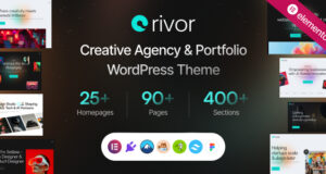 Rivor | WordPress-Vorlage für Kreativagentur und Portfolio