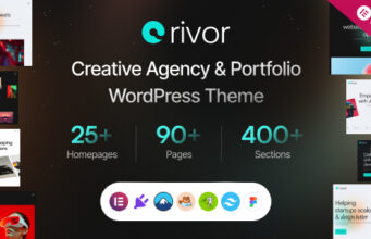 Rivor | WordPress-Vorlage für Kreativagentur und Portfolio