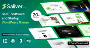 Saliver – SaaS- und Software-Startup-Tech-WordPress-Vorlage