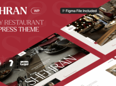 Shehran – Restaurant-WordPress-Layout