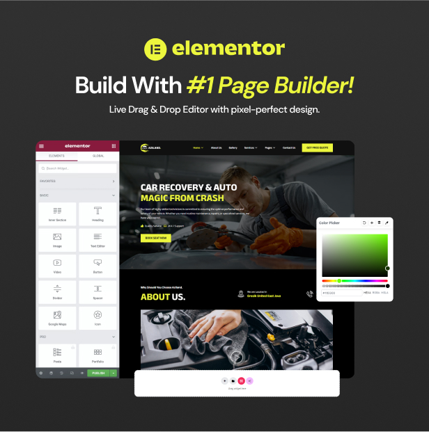 Aziland – Autoreparatur-WordPress-Themes – 4