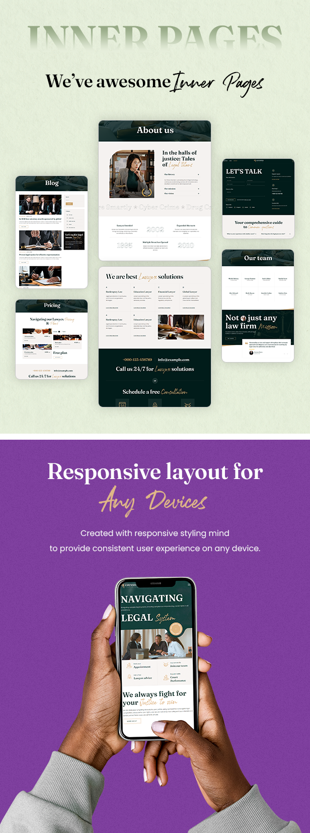 WordPress-Theme für Anwalt und Anwaltskanzlei