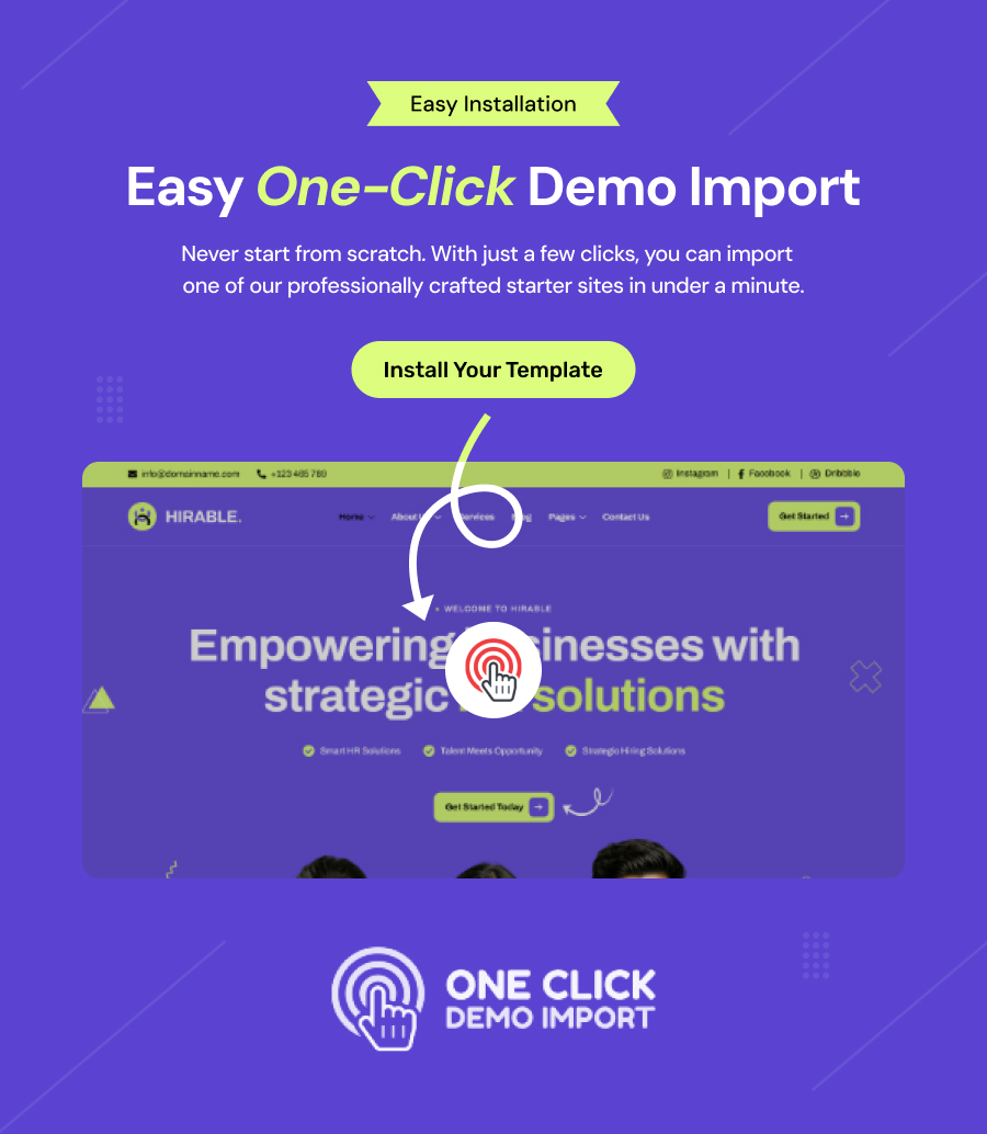 Hirable – WordPress-Theme für Personalwesen und Personalbeschaffung – 5