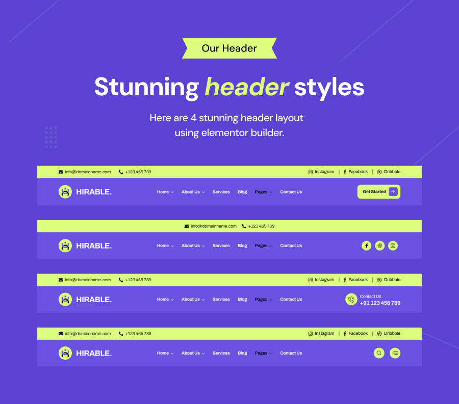 Hirable – WordPress-Theme für Personalwesen und Personalbeschaffung – 7