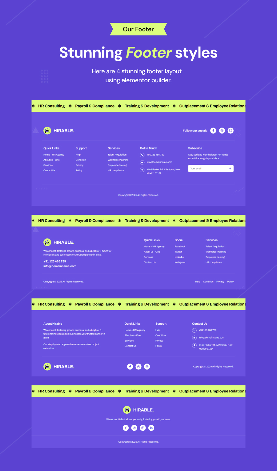 Hirable – WordPress-Theme für Personalwesen und Personalbeschaffung – 8
