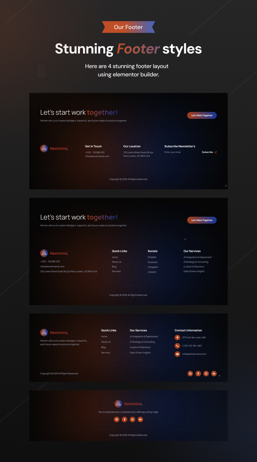 Nextmind – KI-Agentur und Technologie-WordPress-Theme – 8