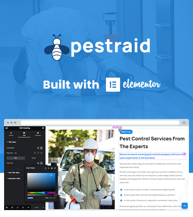 PestRaid – WordPress-Theme zur Schädlingsbekämpfung – 3