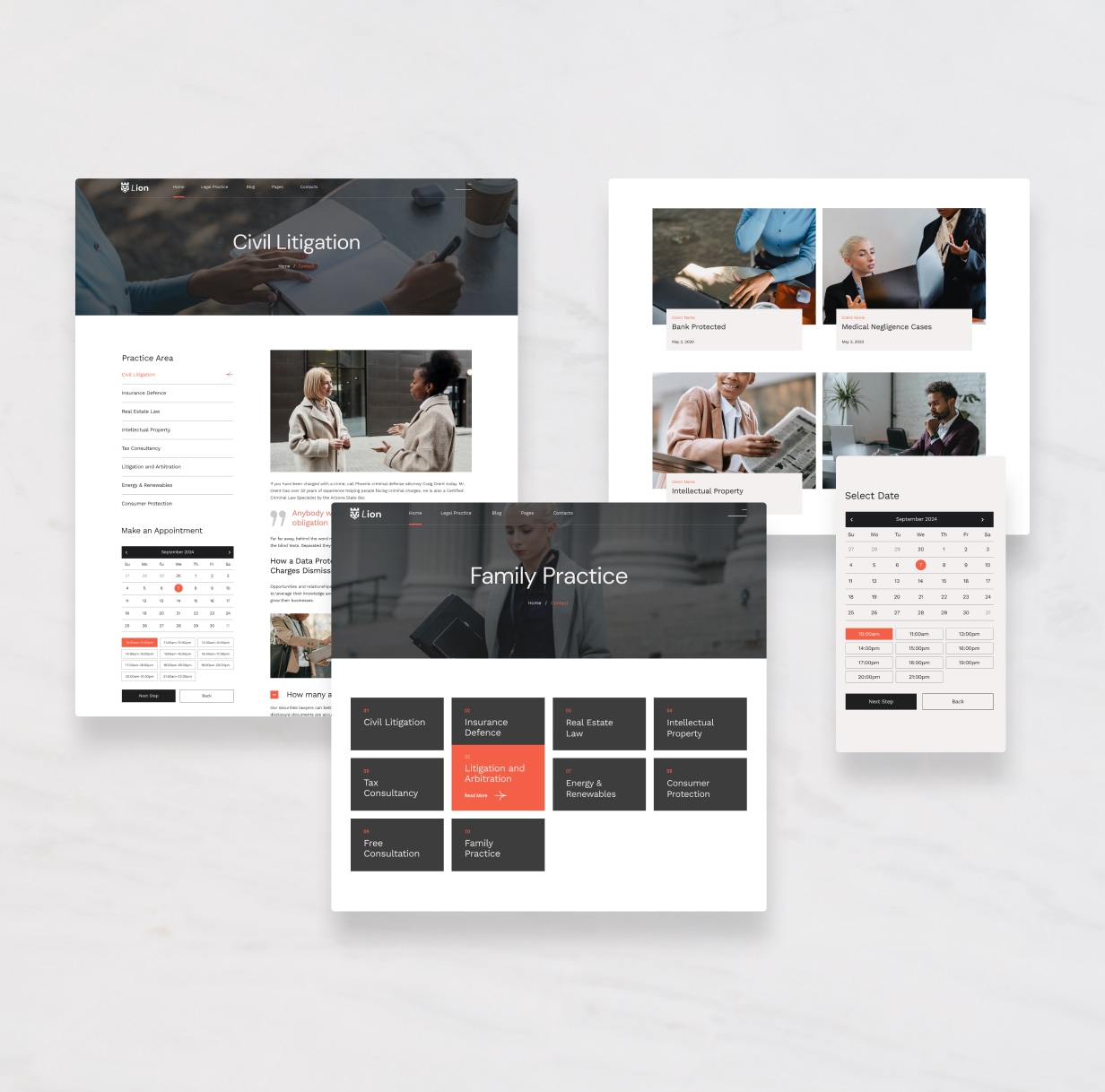 WordPress-Theme für Anwaltskanzleien – Leolex – 2