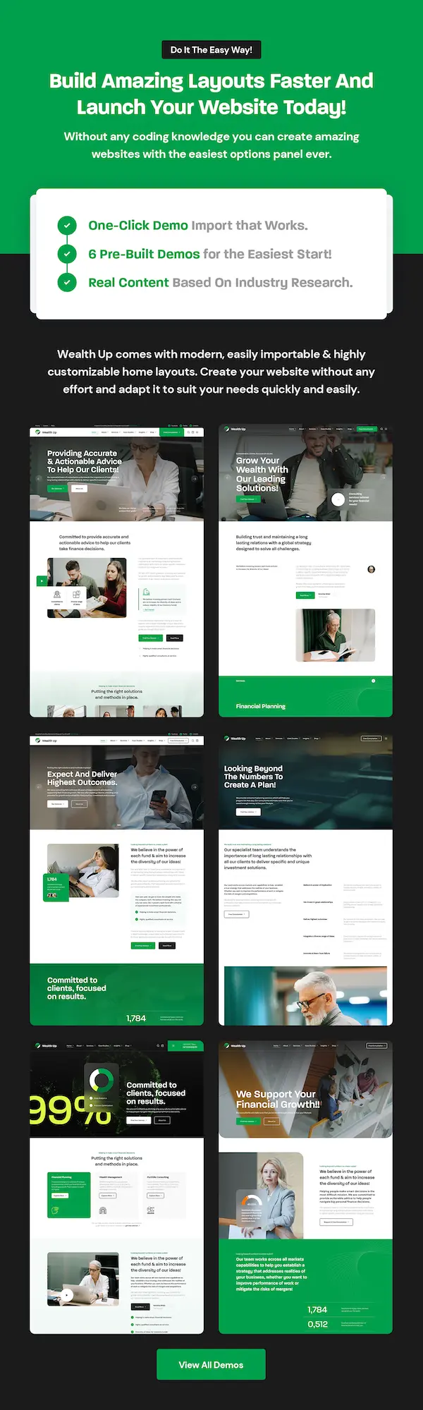 Wealthup – WordPress-Theme für Unternehmensberatung und Finanzdienstleistungen – 5