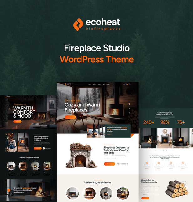 Ecoheat – Fireplace Studio WordPress Theme – 4