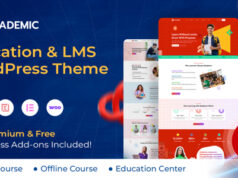 Akademisch – Bildung LMS WordPress Layout