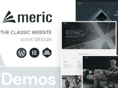 Americ – WordPress-Template für Firmenkunden