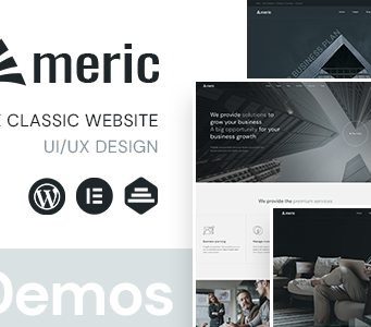 Americ – WordPress-Template für Firmenkunden