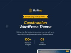 Builtup – WordPress-Vorlage für Bauunternehmen