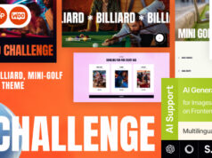 Challenge – WordPress-Template für Bowling, Billard und Minigolf