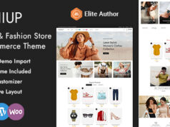 Fashiup – WordPress-WooCommerce-Vorlage für Modebekleidungsgeschäfte