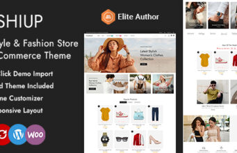 Fashiup – WordPress-WooCommerce-Vorlage für Modebekleidungsgeschäfte