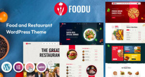 Foodu – WordPress-Vorlage für Essen und Restaurant