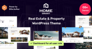 HomeSmart – WordPress-Layout für Immobilien und Immobilien