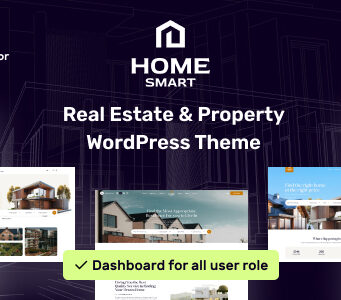 HomeSmart – WordPress-Layout für Immobilien und Immobilien