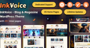 InkVoice – WordPress-Vorlage für Blogs und Zeitschriften