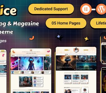 InkVoice – WordPress-Vorlage für Blogs und Zeitschriften