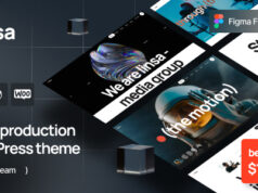 Linsa – WordPress-Vorlage für Videoproduktion