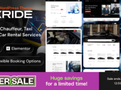 LuxRide – WordPress-Template für Chauffeur-Limousinentransport und Autovermietung