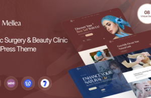 Mellea – WordPress-Layout für plastische Chirurgie und Schönheitsklinik