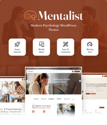 Mentalist – WordPress-Template für mentales Wohlbefinden