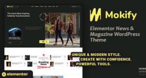Mokify – Elementor News & Magazine WordPress Layout