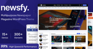 Newsfy | Modernes WordPress-Layout für Nachrichten und Zeitschriften