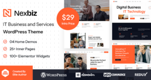 Nexbiz – WordPress-Layout für IT-Unternehmen und -Dienstleistungen