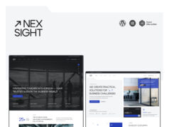 Nexsight – WordPress-Layout für Unternehmen und Finanzen