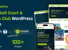 PicklePro – WordPress-Layout für Pickleball Club und Sport