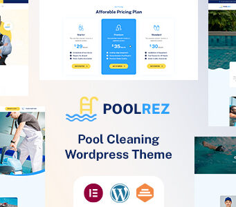 Poolrez | Poolreinigung WordPress-Template
