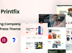 Printfix – WordPress-Vorlage für Druckdienstleister