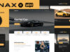 Renax – Autovermietung Elementor WordPress Layout