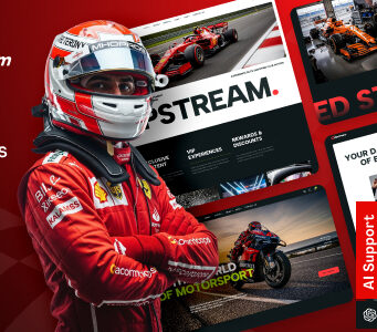 Slipstream – Formel-1- und Motorsport-WordPress-Layout