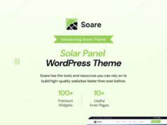 Soare – Solarenergie-WordPress-Layout