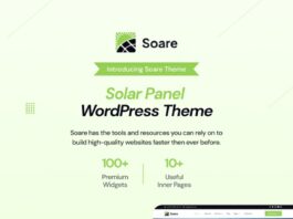 Soare – Solarenergie-WordPress-Layout