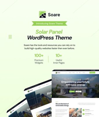 Soare – Solarenergie-WordPress-Layout