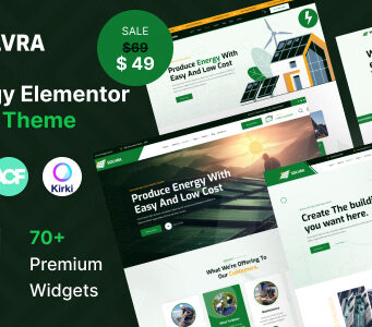 Solvra – WordPress-Template für Ökologie und Solarenergie
