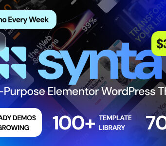Synta – Mehrzweck-WordPress-Vorlage