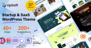 Upsoft – Startup- und SaaS-WordPress-Vorlage