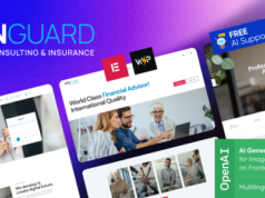 Vanguard – WordPress-Template für Beratung und Versicherung